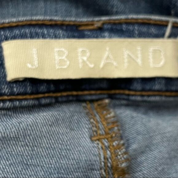 J Brand Skylight Medium Wash Stretch Skinny Capri Jeans 25 - Picture 6 of 8